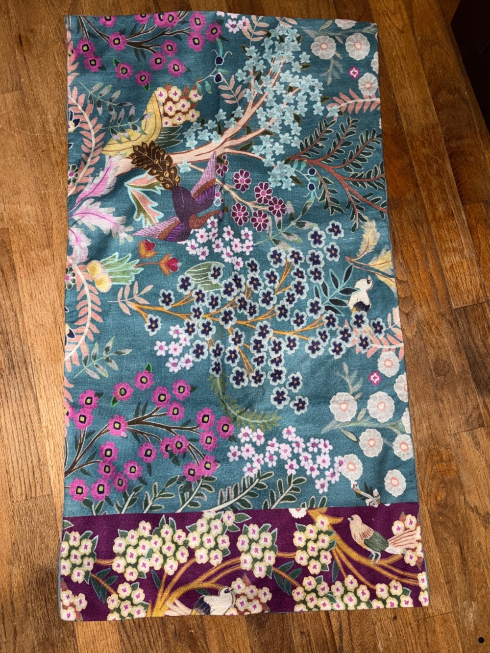 Anthropologie Paradise Tales Cotton Slub King Shams Set